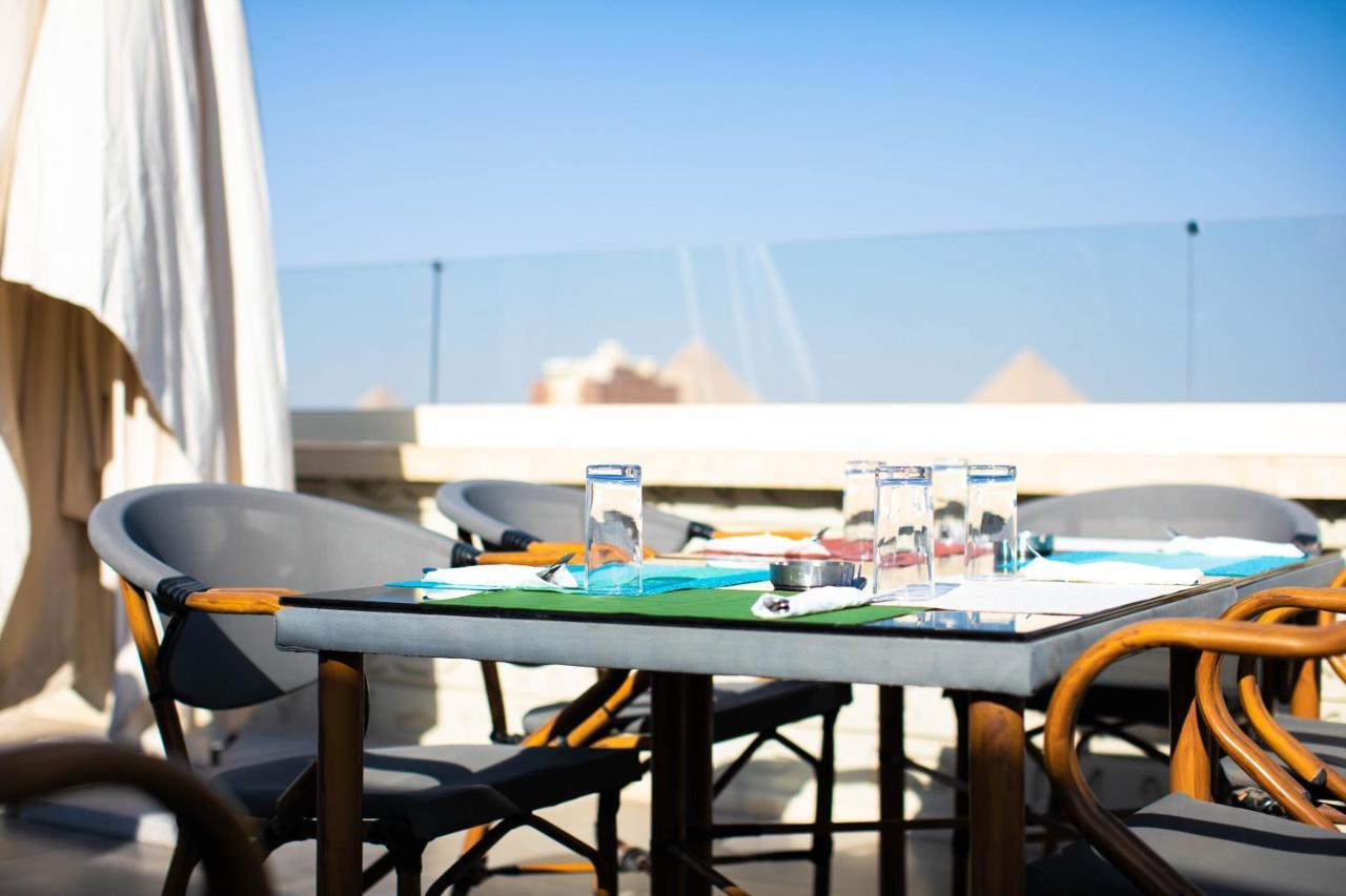 Pyramids Oasis Hotel Kafrat al Jabal Exterior foto