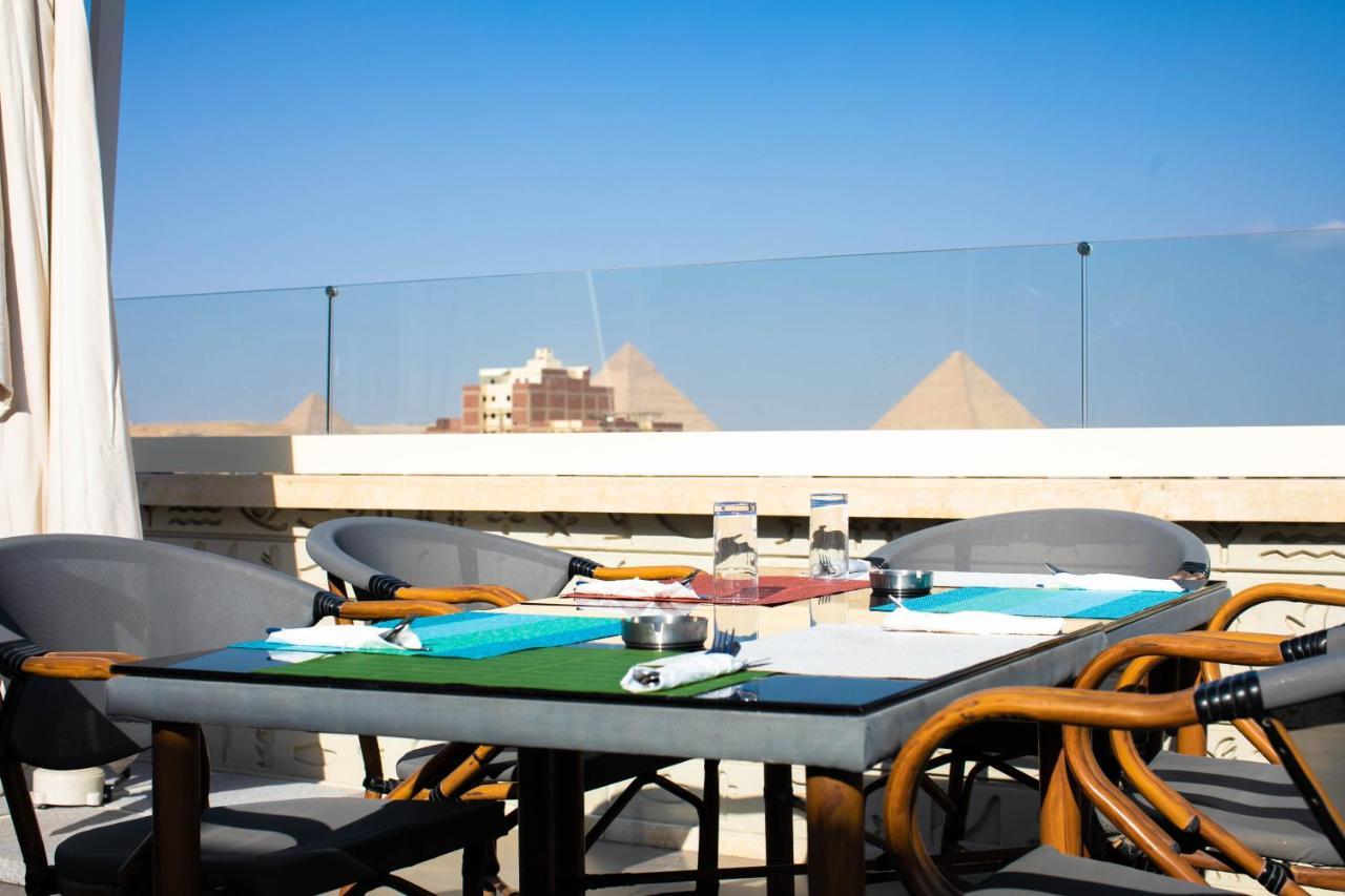 Pyramids Oasis Hotel Kafrat al Jabal Exterior foto