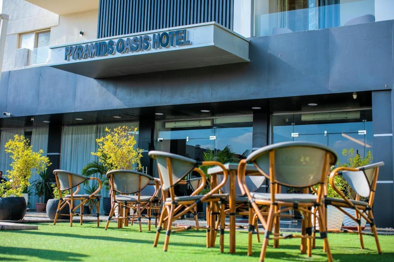 Pyramids Oasis Hotel Kafrat al Jabal Exterior foto